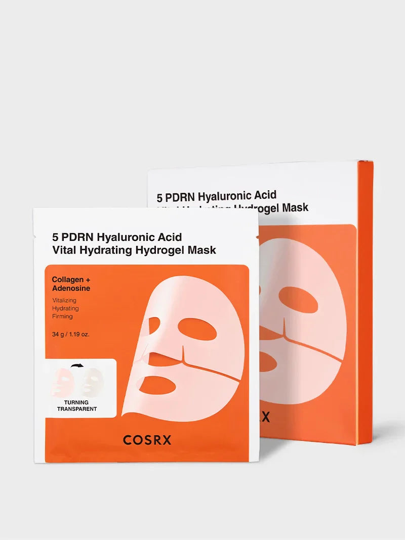 COSRX 5 PDRN Hyaluronic Acid Vital Hydrating Hydrogel Mask lf