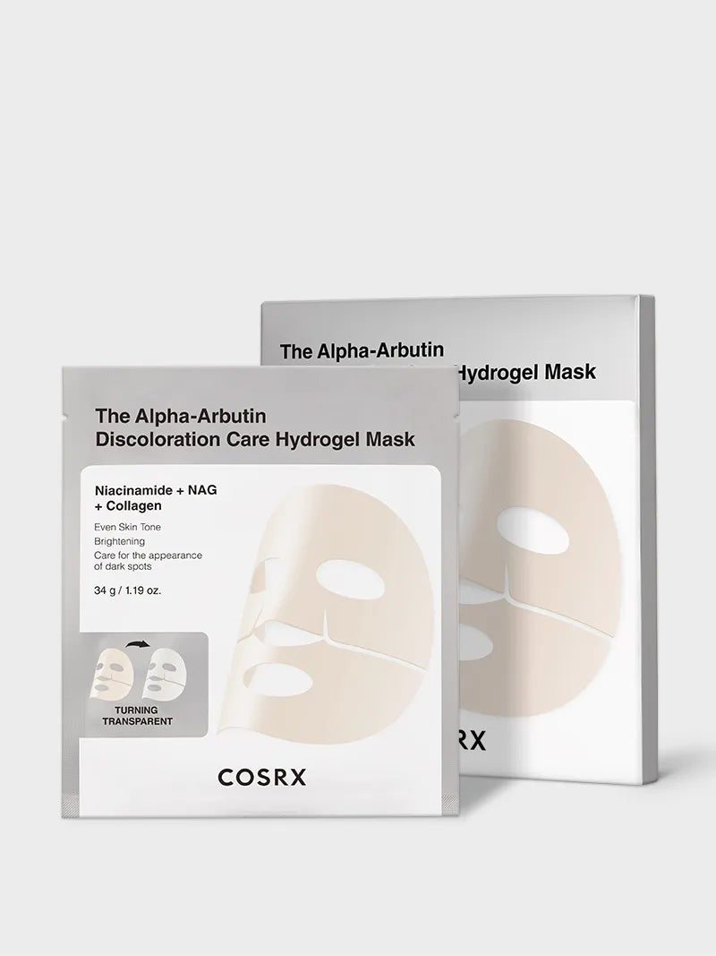 COSRX The Alpha-Arbutin Discoloration Care Hydrogel Mask ab